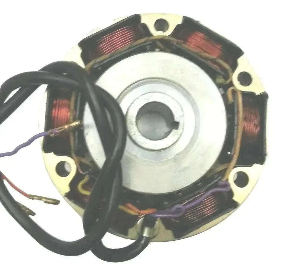 12V Stator Plate Assembly Alternator 4 Wire AC DC for Royal Enfield - bestsparestore