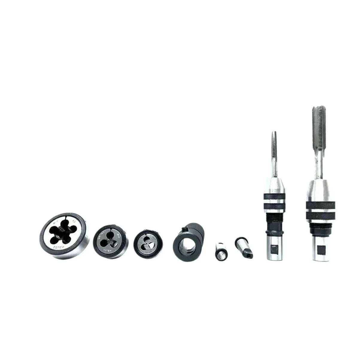 2MT Lathe Tailstock Tap And Die Holder Set Sliding Floating Type MT2 Shank INCH bestsparestore