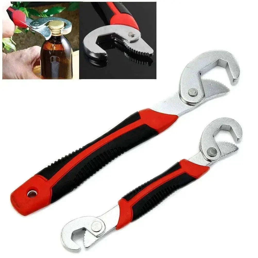 2PC Adjustable Wrench Set (9-32 mm) for automotive repairs
