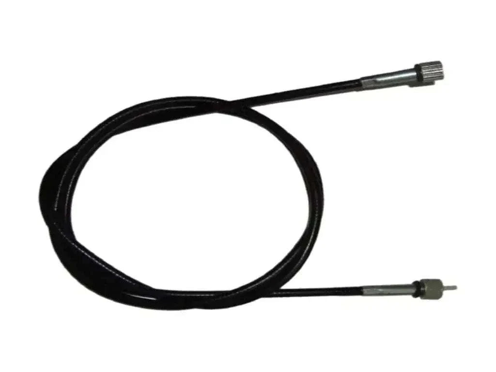 BSA speedometer cable with black housing and metal end fittings