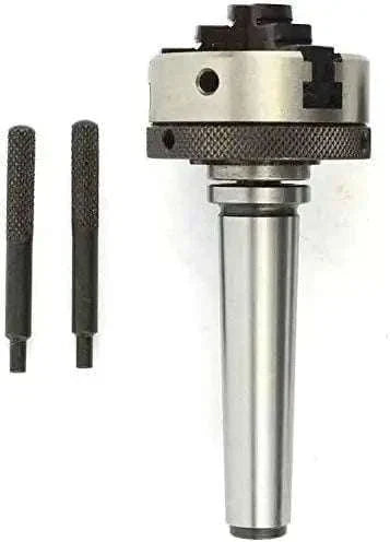 65mm 4 Jaw Mini Scroll Chuck with MT2 Mounting Shank - bestsparestore