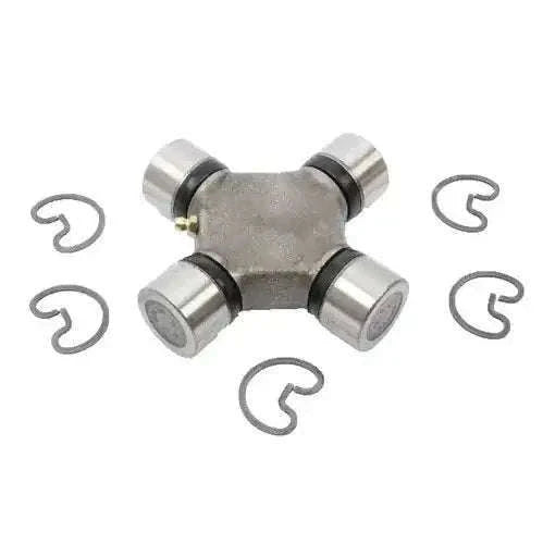 Metal U-joint spider kit with 4 retaining clips