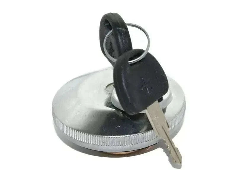 Chrome plated fuel tank cap with lock for Massey Ferguson tractor