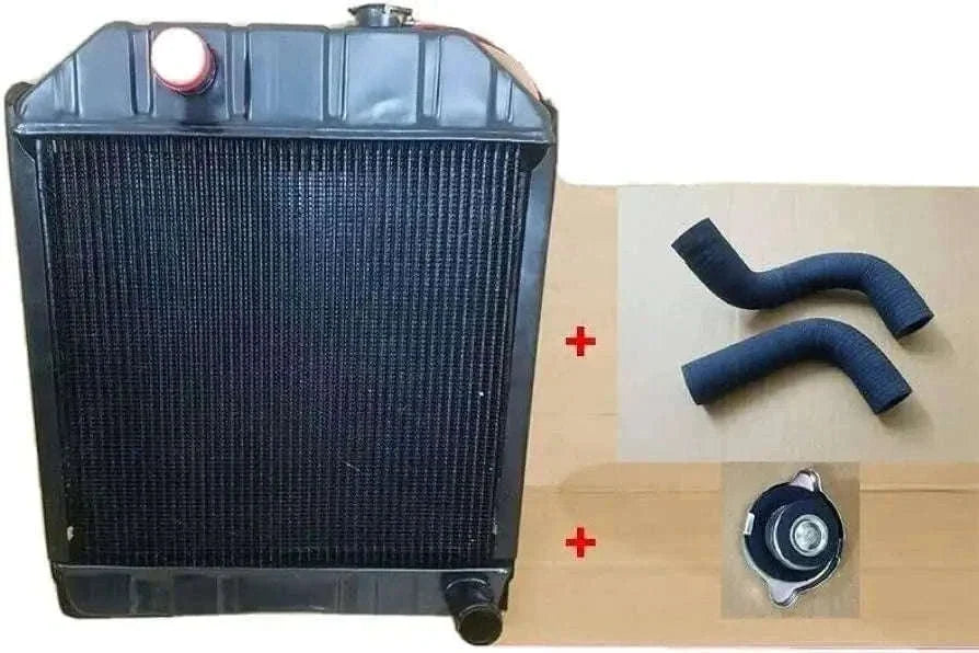 Copper Fin 4 Row Radiator for Ford 2000 2600 3000 3600 - bestsparestore