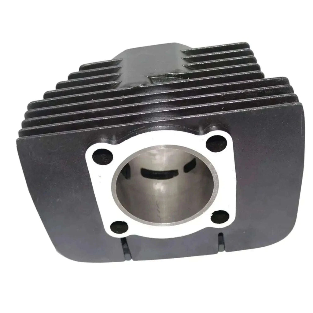 Cylinder piston replacement kit, black cylinder block with silver piston cylinder bore
