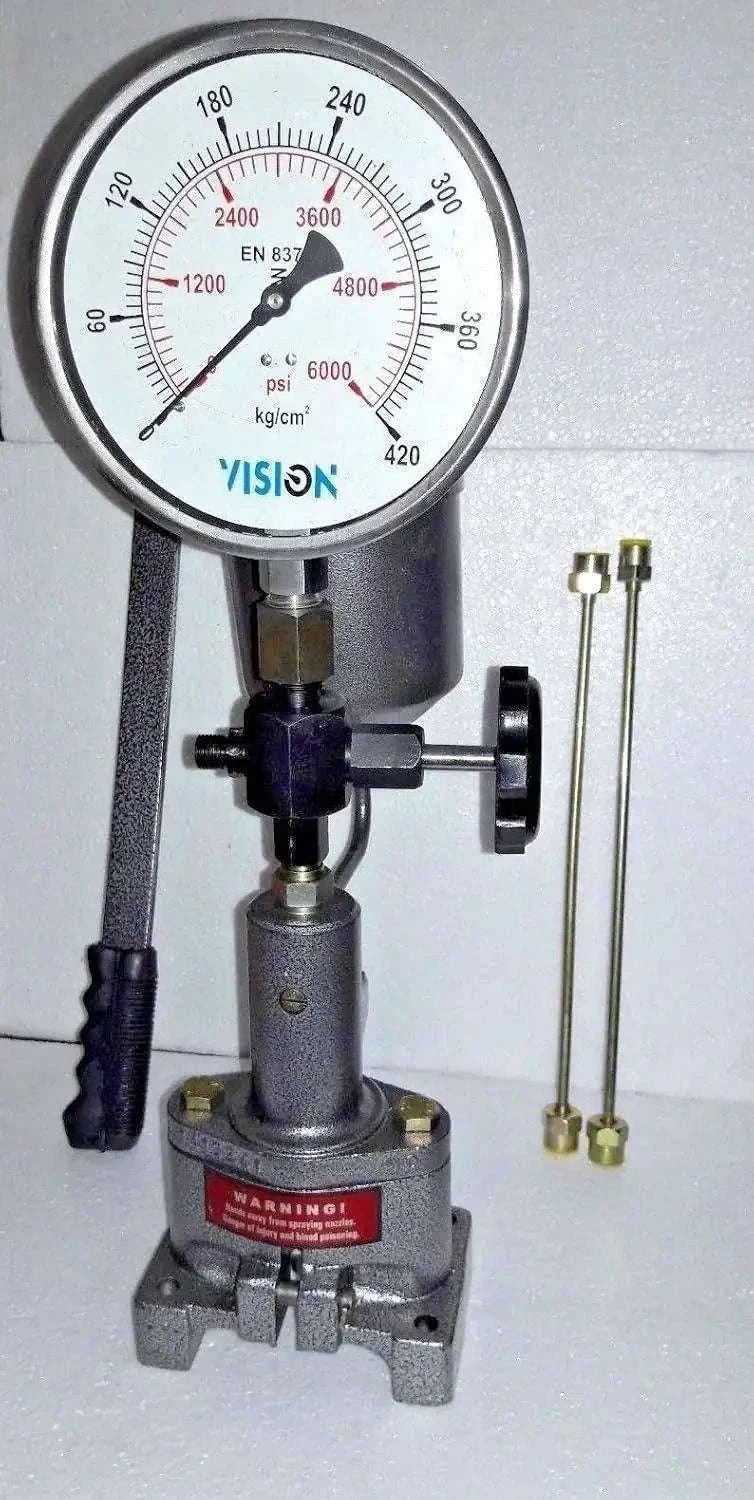 Diesel Injector Nozzle Pop Tester - CAV England Design with gauge