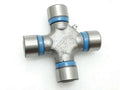 Metal universal joint with blue rubber seals and four cross caps