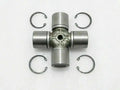 Universal joint propshaft bearing assembly with circlips and cross yoke