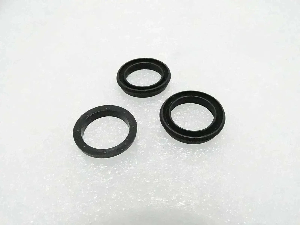 Valve spool kit seal set with three black O-ring gaskets