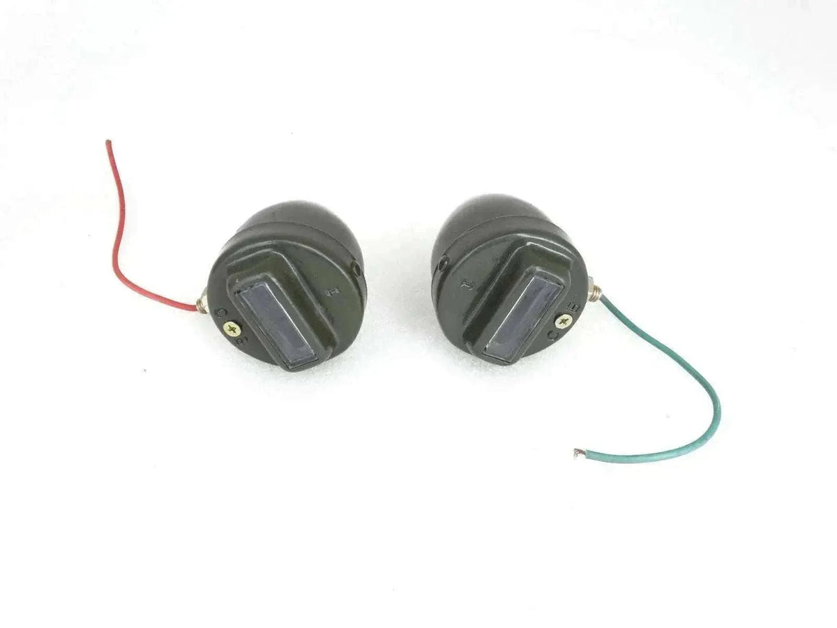 Blackout cat-eye marker lights for Jeep Willys and Ford