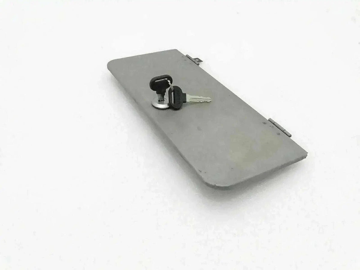 Willys Jeep front windshield vent door with lock mechanism