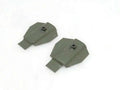 Willys Jeep Tool Box Door Lever Fixing Brackets for secure mount