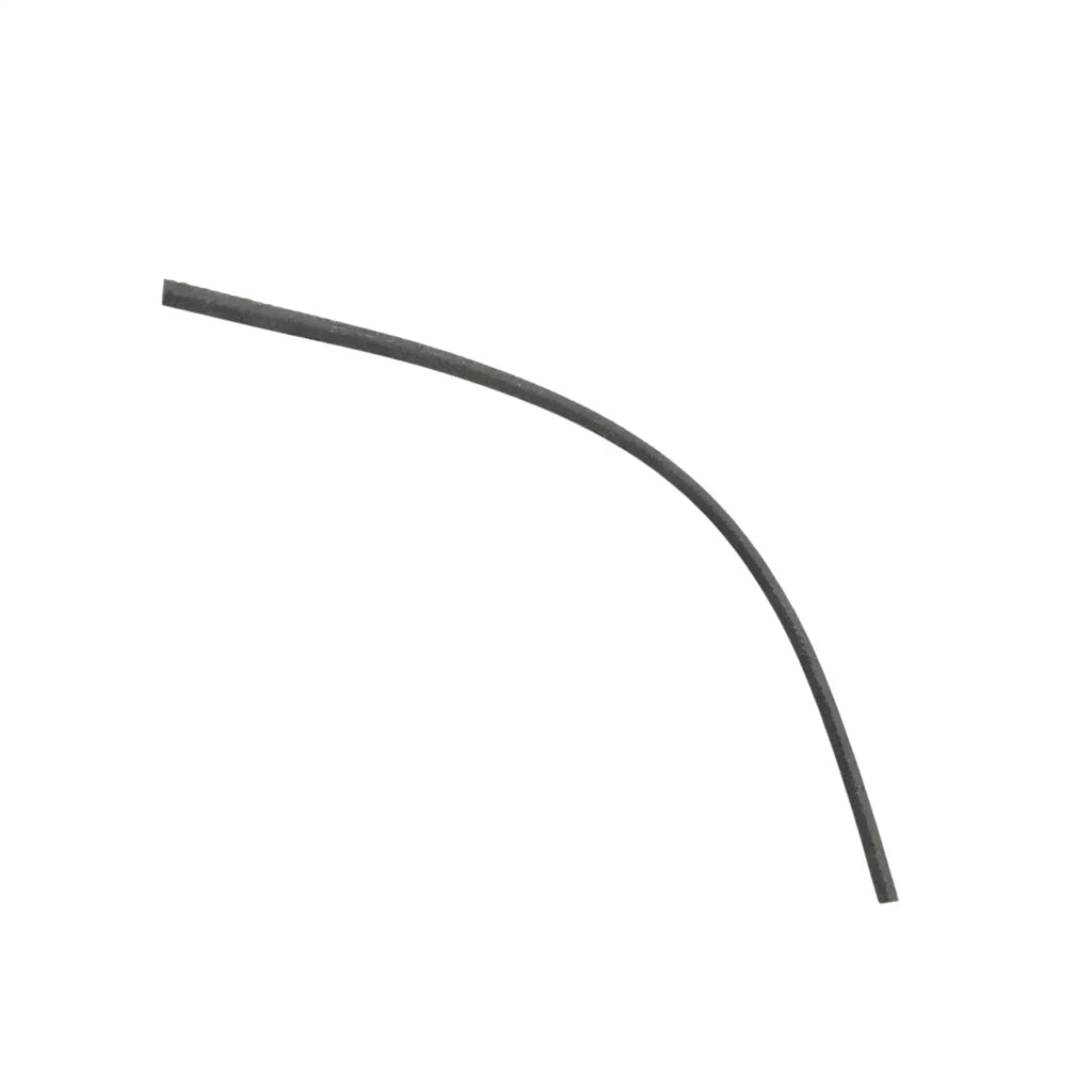 Fuel line pipe, dark gray U-shaped curved tube segment