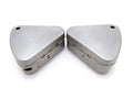 FLAT LID TOOL BOXES PAIR FOR ROYAL ENFIELD OLD MODEL MOTORCYCLE - bestsparestore