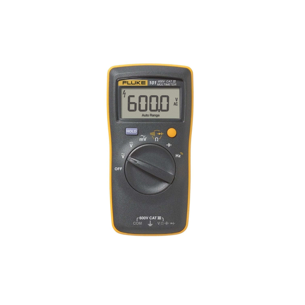 Fluke 101 Digital Multimeter 6000 Counts Volt Meter IP40 AC/DC Volt bestsparestore