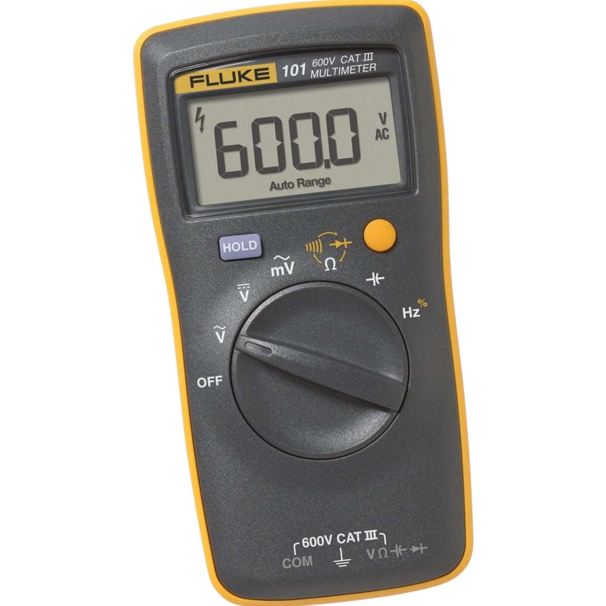 Fluke 101 Digital Multimeter 6000 Counts Volt Meter IP40 AC/DC Volt bestsparestore