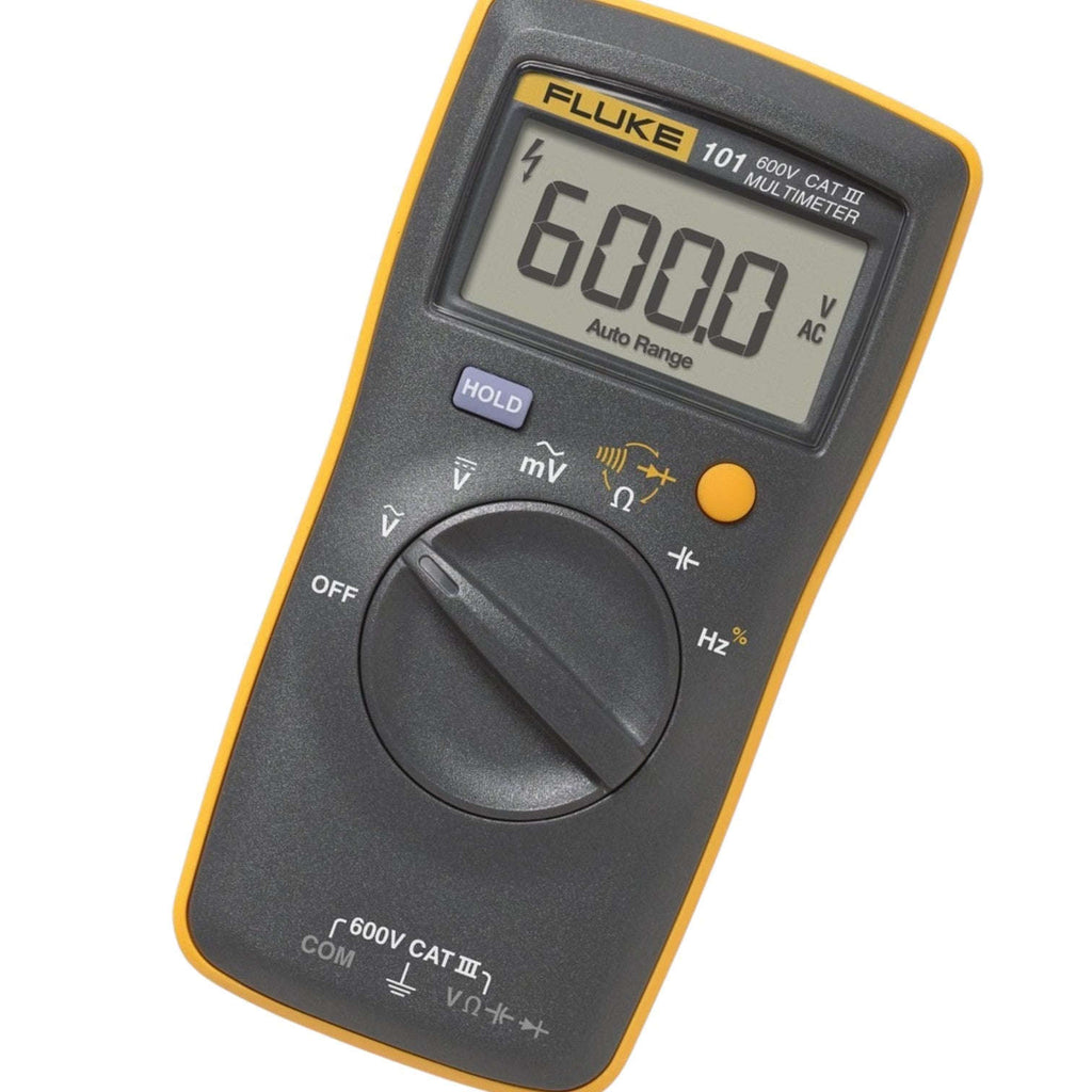 Fluke 101 Digital Multimeter 6000 Counts Volt Meter IP40 AC/DC Volt bestsparestore