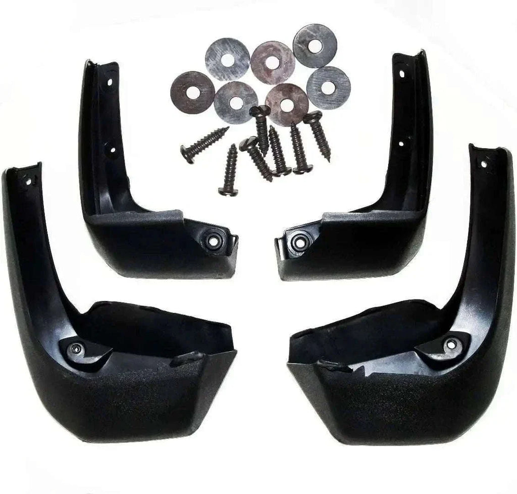 For Mud Flaps Mudguard Splash Guards Cut Type Black Plastic For Honda Jazz bestsparestore