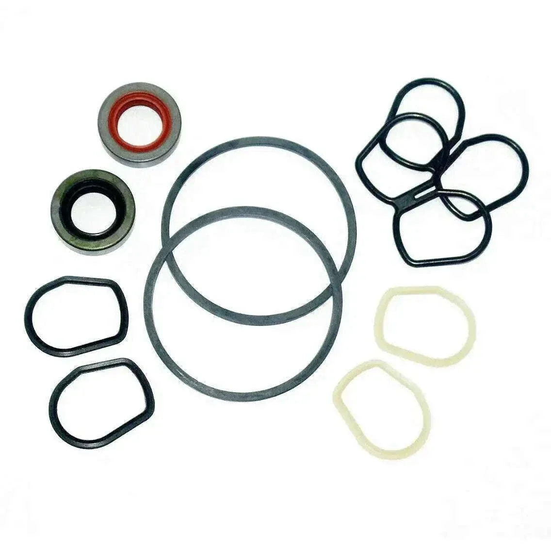 Hydraulic pump repair seal kit for Mahindra vehicles with rubber seals and gaskets