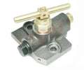 Hydraulic transport valve lock for Massey Tafe tractors.