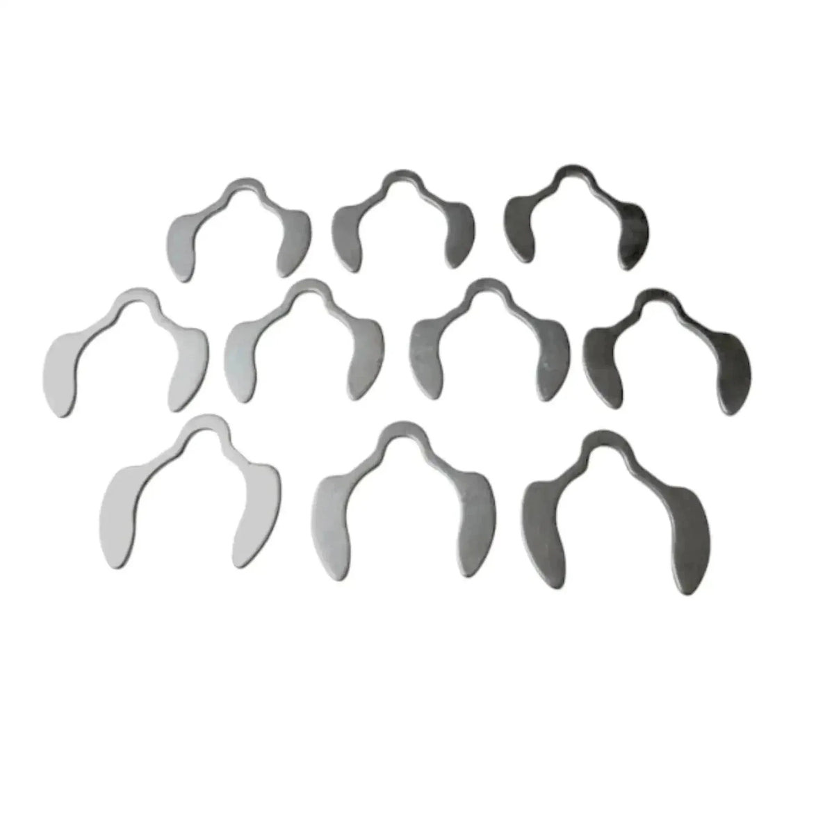 10-pack JCB backhoe ring clip 823-00334, durable steel clips for secure attachment