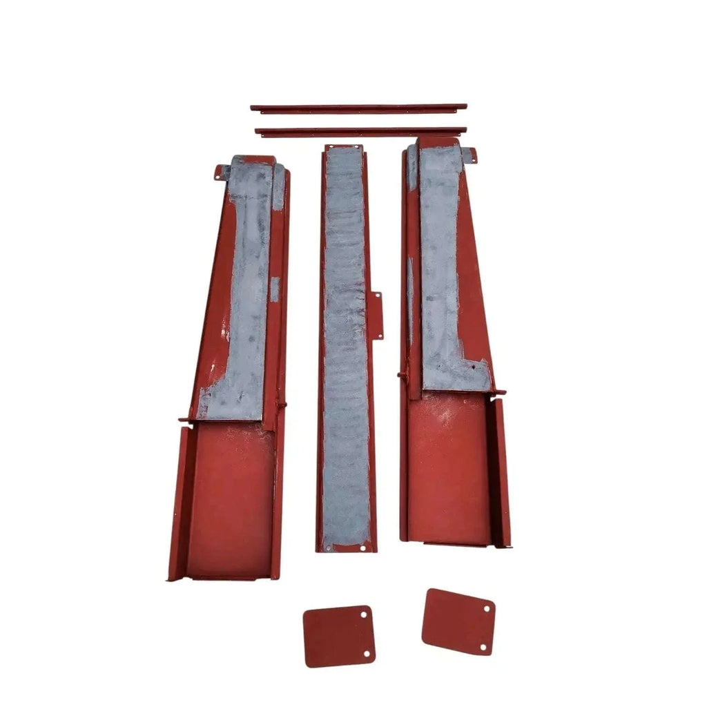 Mahindra Half Hard Top Conversion Kit for CJ340 and CJ540, durable construction.