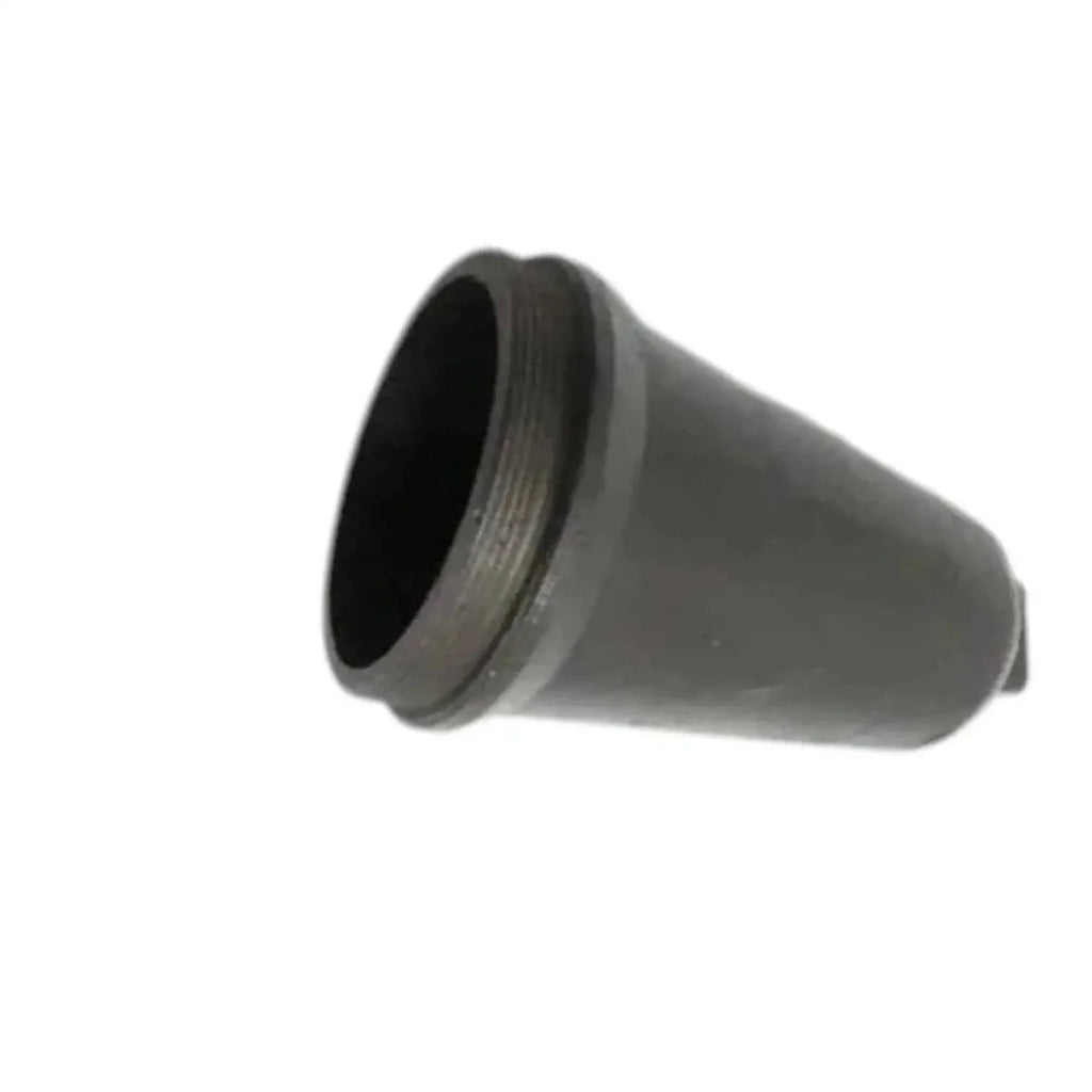 PTO cap cover, gray rubber cap sleeve with open round mouth