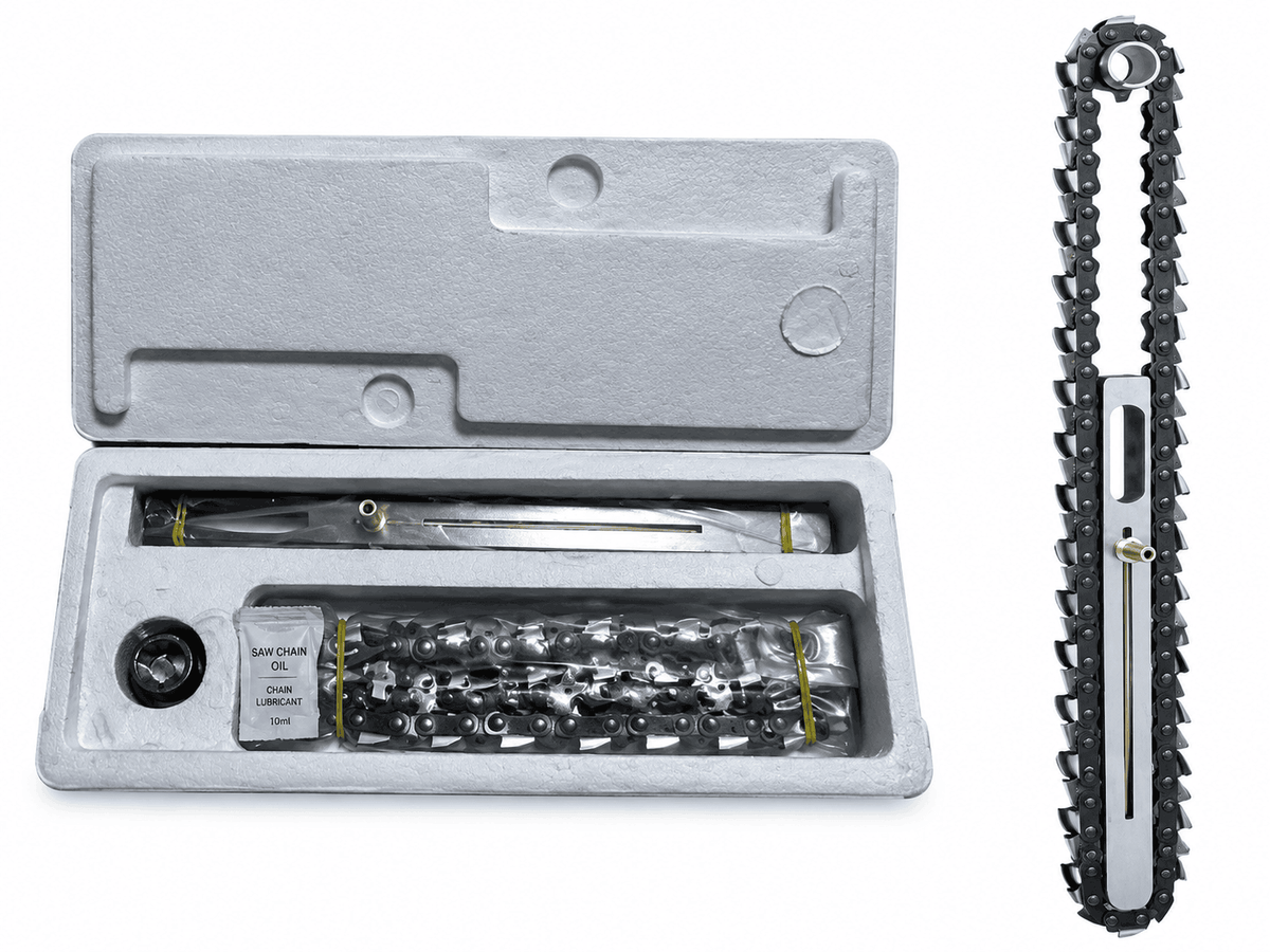 Durable Mortiser Chain Set with Sprocket 7/16" Width for Woodworking