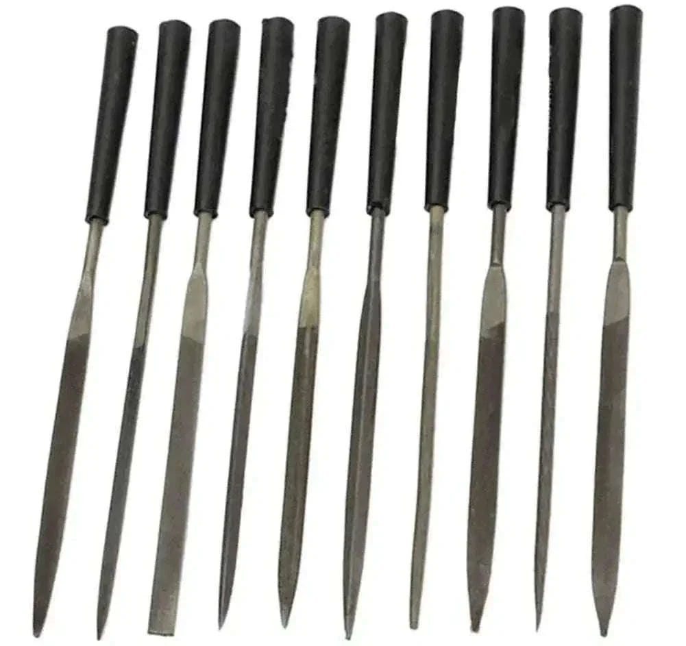 New 10 Pcs Unique Shape Metal Needles Files for Precision Jewelry Work Best Spare Store