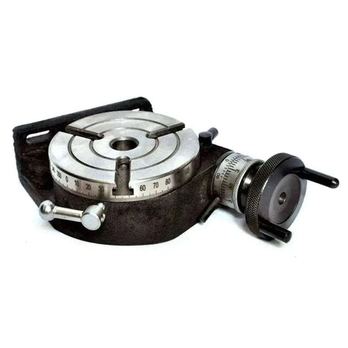 New 100mm Rotary Table with 3 Slots, MT2 Bore | bestsparestore Best Spare Store