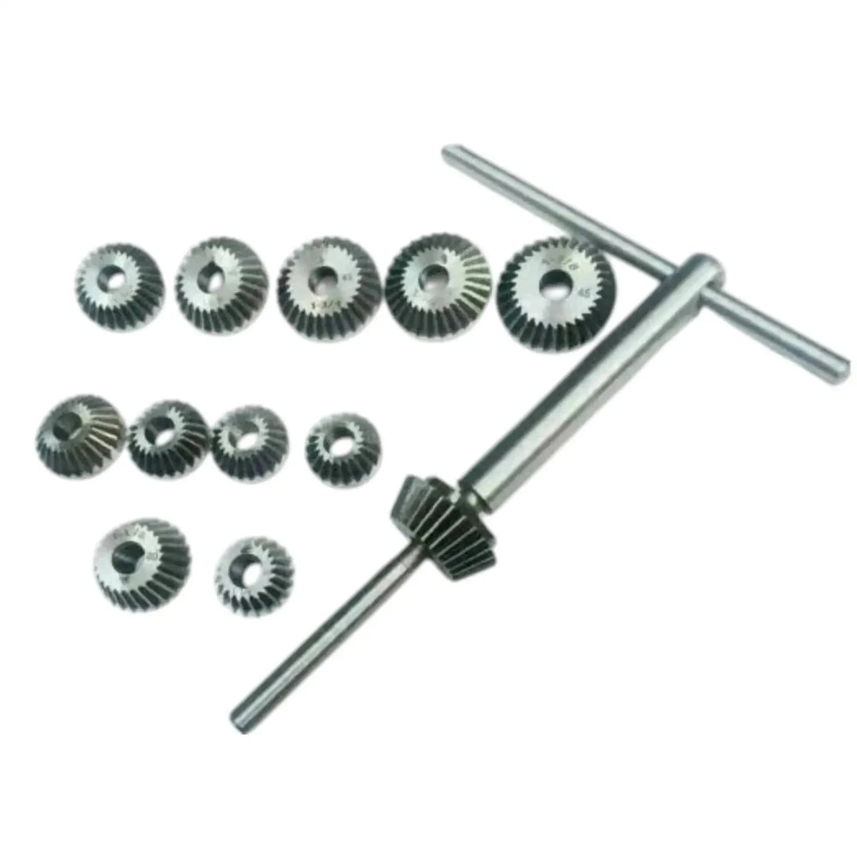 New 12 Piece Valve Seat Face Cutter Set - Carbon Steel Precision Best Spare Store
