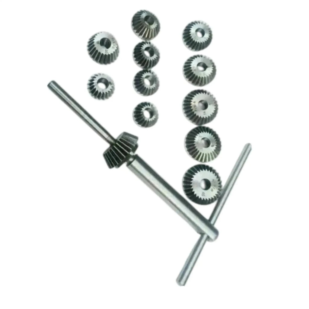 New 12 Piece Valve Seat Face Cutter Set - Carbon Steel Precision Best Spare Store