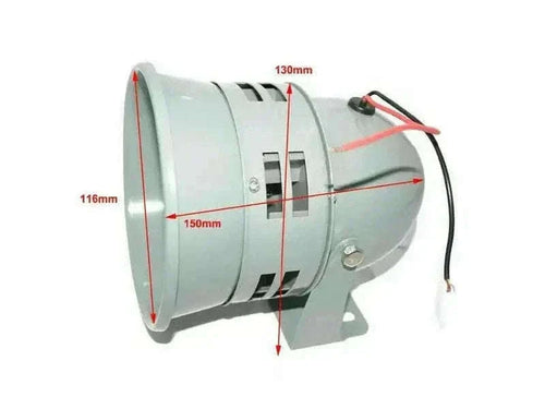 New 12V Green Horn Siren for Willys & Jeep Models Best Spare Store