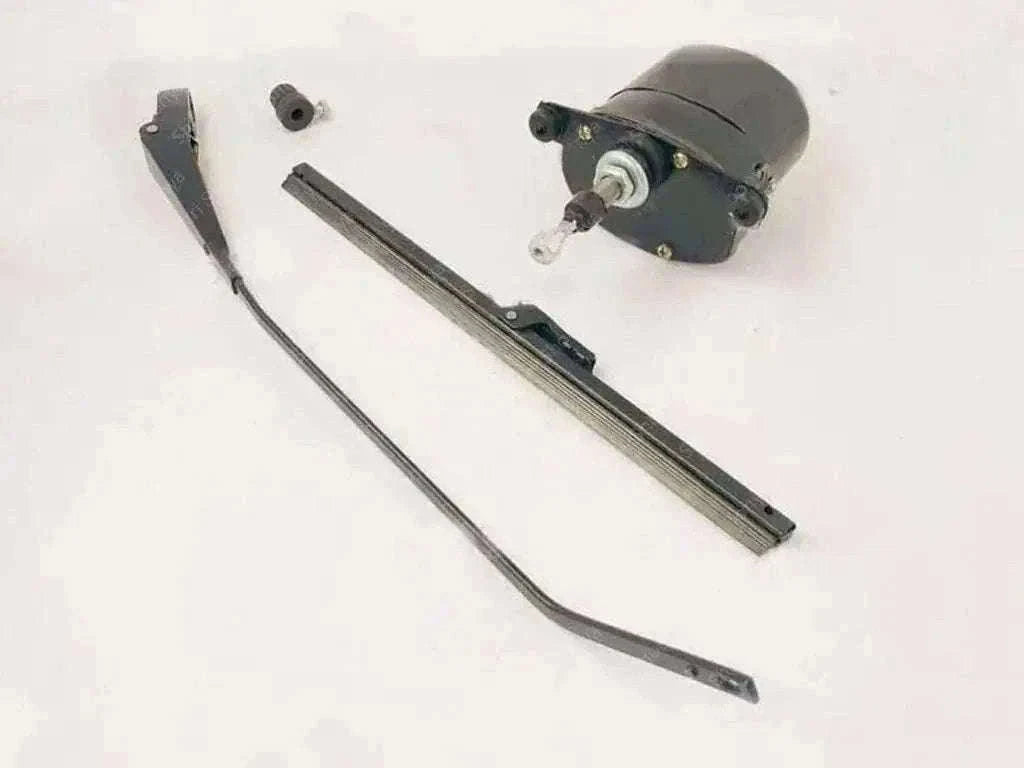 New 12V Windshield Wiper + Motor Kit for Willys Jeep Best Spare Store