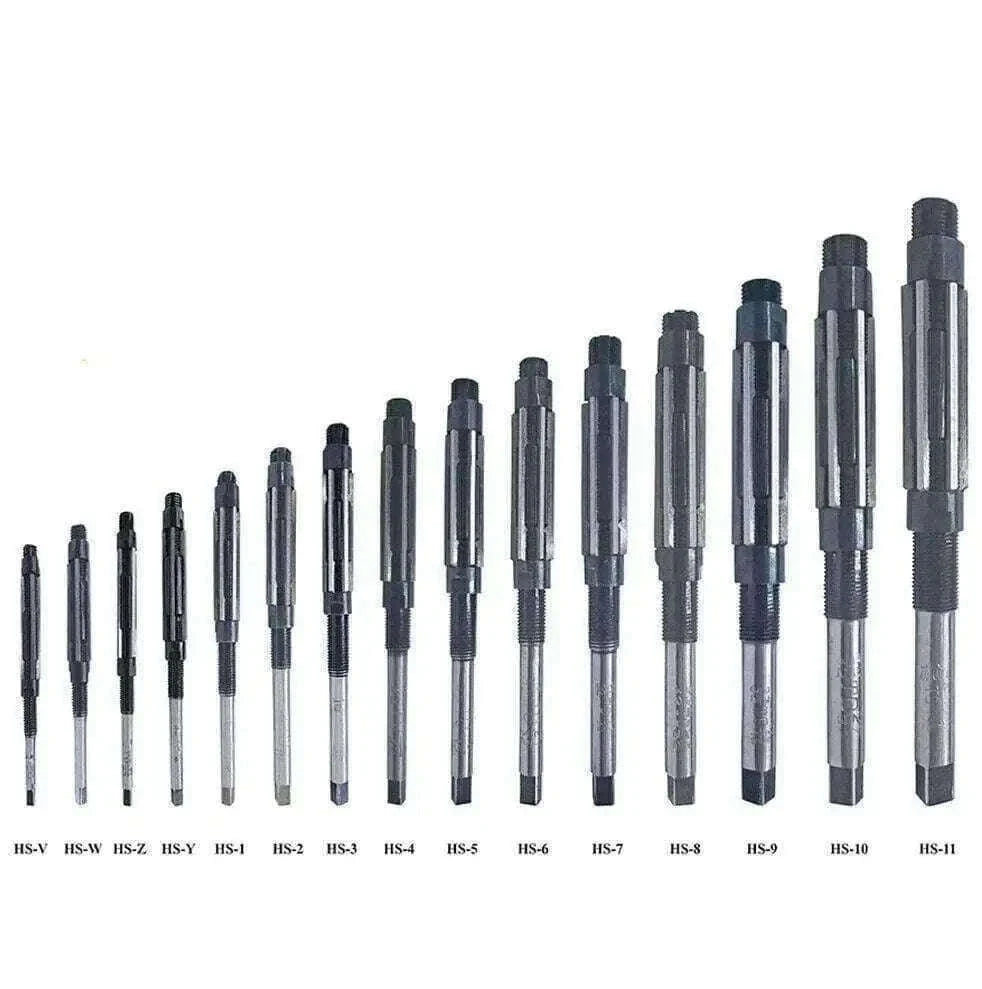 New 15 PCS Adjustable Hand Reamer Set – Sizes H-V to H-11 Best Spare Store