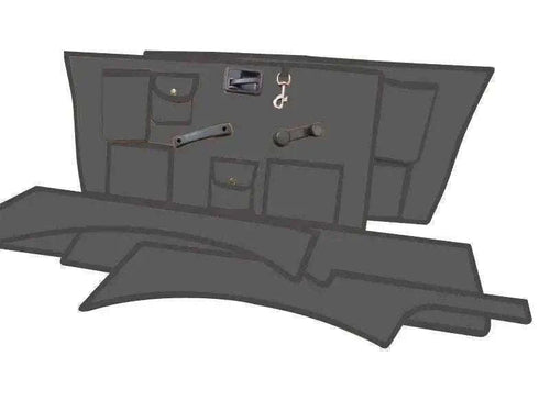 New 1986-1995 Suzuki Samurai Soft Top Panels - Grey Best Spare Store