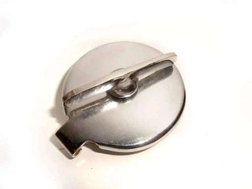 New 2.5 Inch Chrome Hinged Wing Gas Oil Tank Cap for Triumph Best Spare Store