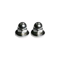 New 2 Chromed M8 Domed Nuts for Royal Enfield T-Cover/Filter Best Spare Store