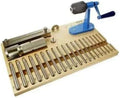 New 20 Mandrels Jump Ring Maker Wooden Base - bestsparestore Best Spare Store