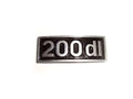 New 200dl Legshield Badge for Lambretta GP 125 Best Spare Store
