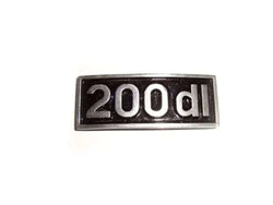 New 200dl Legshield Badge for Lambretta GP 125 Best Spare Store