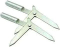 New 2pcs Round Bar Finder Head Dia 3/8 Double End Mechanical Center Finder Best Spare Store