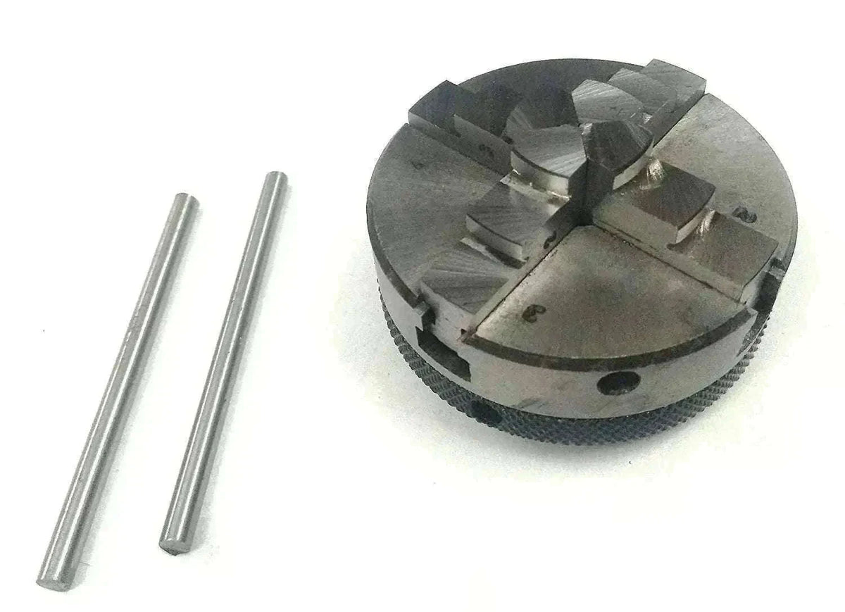 New 4 Jaw Self Centering Mini Lathe Chuck 50mm (M12 X 1) Best Spare Store