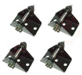 New 4 Pcs Jeep Suspension Shock Mount - Fits Willys MB, GPW, CJ2A & More Best Spare Store