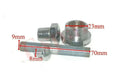 New 4 Speed Chain Case Inspection Plug Center Stud Kit for Royal Enfield Best Spare Store