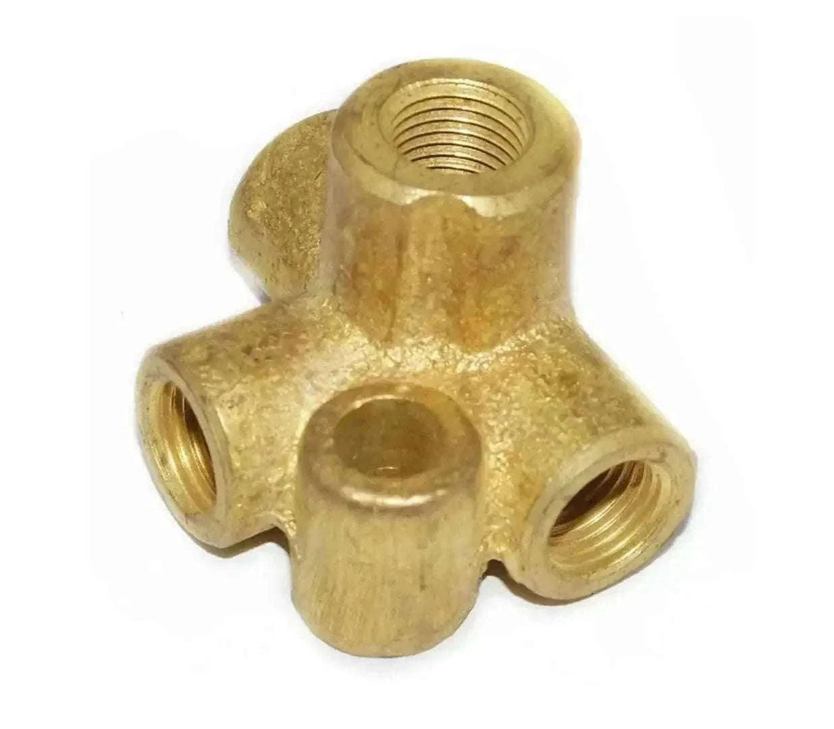 New 4 Way Brake T Union Pipe Connector Brass for Willys Ford Jeeps Best Spare Store
