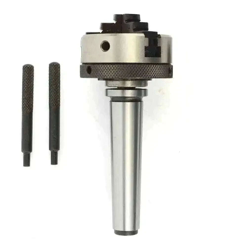 New 50mm 3 Jaw Mini Scroll Chuck with MT2 Mounting Shank Best Spare Store