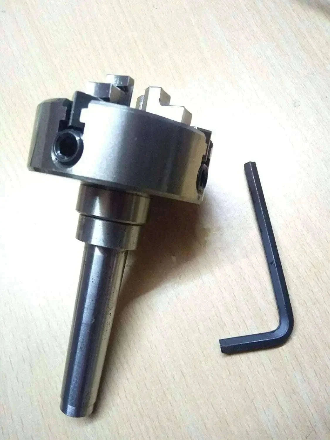 New 65mm 4 Jaw Independent Chuck - MT3 Mounting Shank Best Spare Store