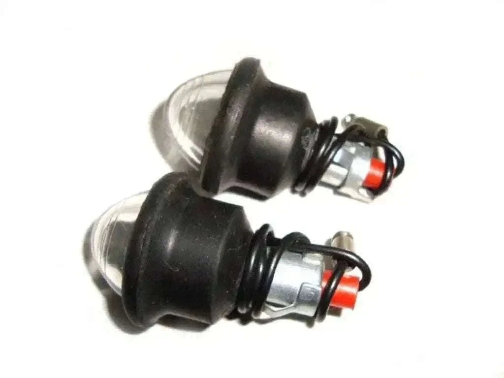 New 6V-2W Clear Pilot Lamp Bulb with Black Rims for Royal Enfield Best Spare Store