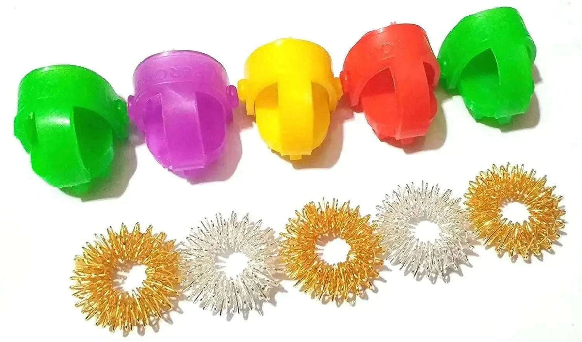 New ACS Acupressure Sujok Ring Set for Wellness Therapy Best Spare Store